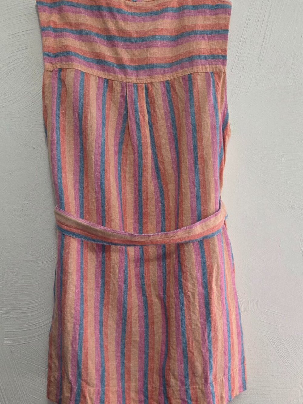 Faherty Avalon Dress, Size L 100% linen - Picture 10 of 14